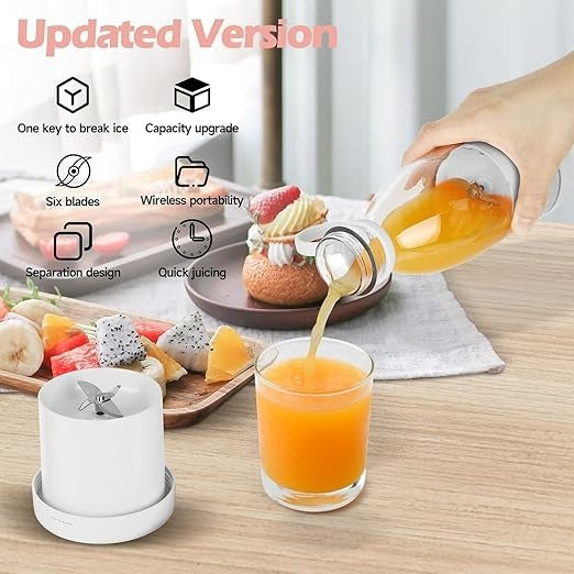 Electric Portable Mini Fruit Juicer Bottle