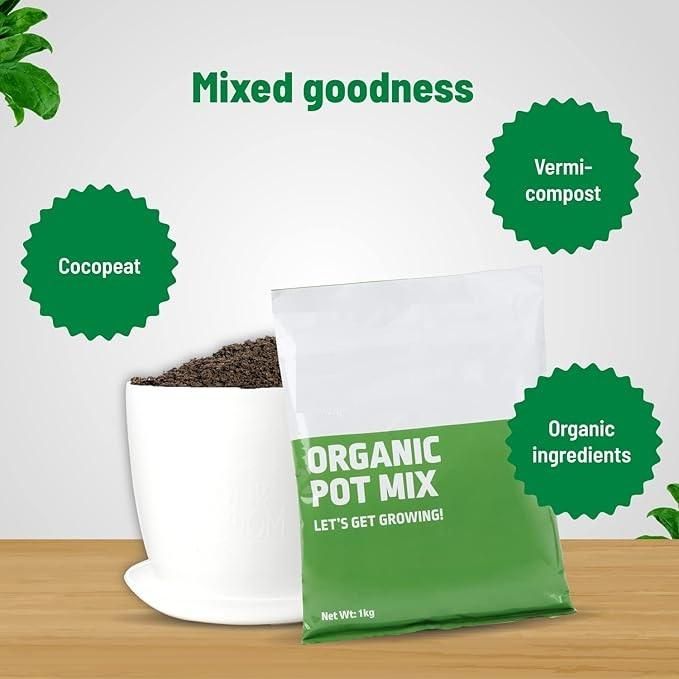 Organic Pot Mix for healthy plant