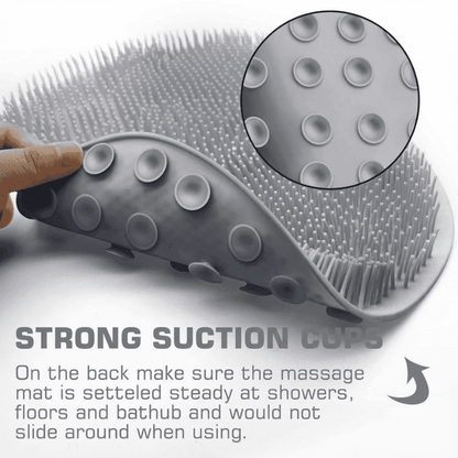 Shower Foot Scrubber Mat For Deep Cleaning