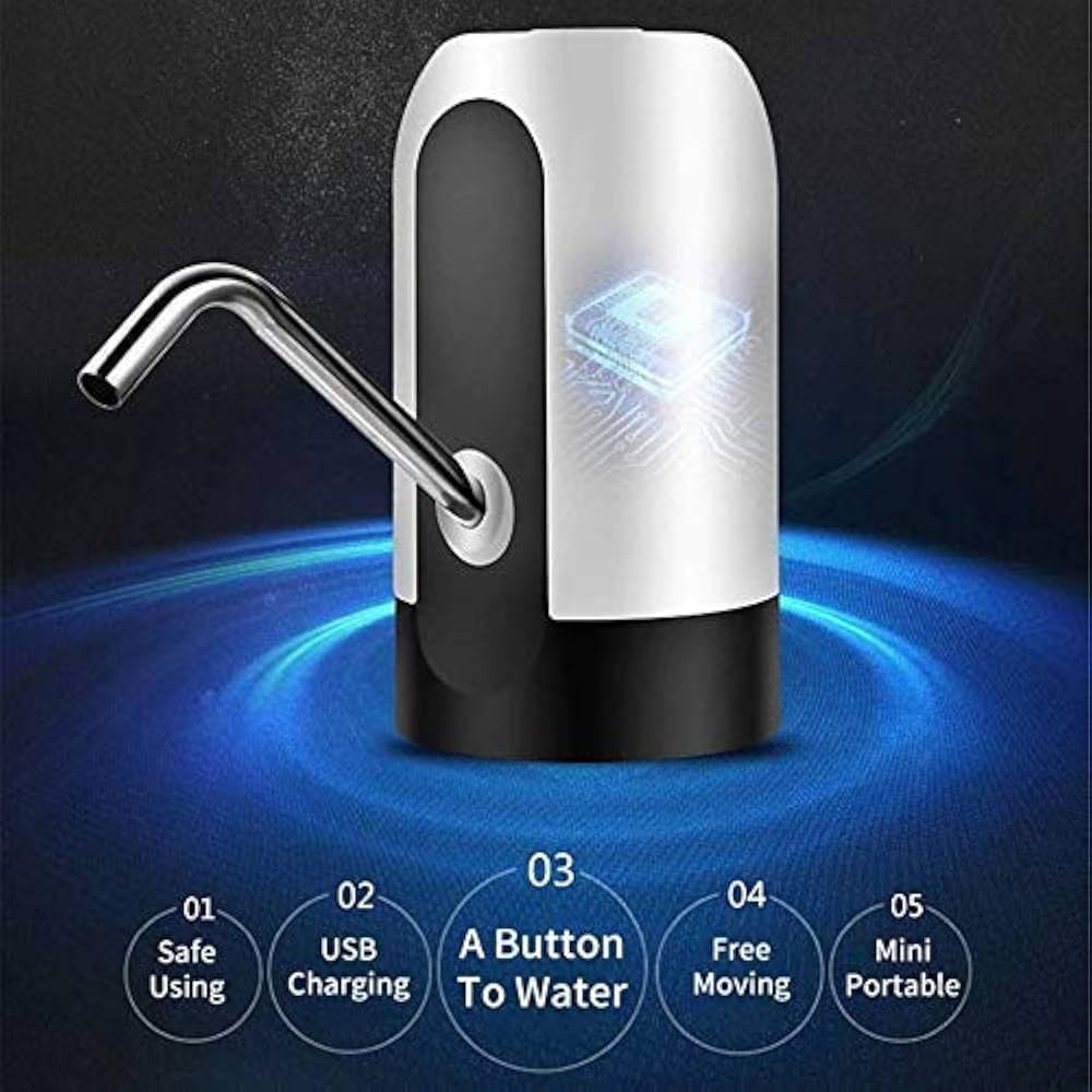 Automatic Wireless Water Bottle Can Dispenser Pump
