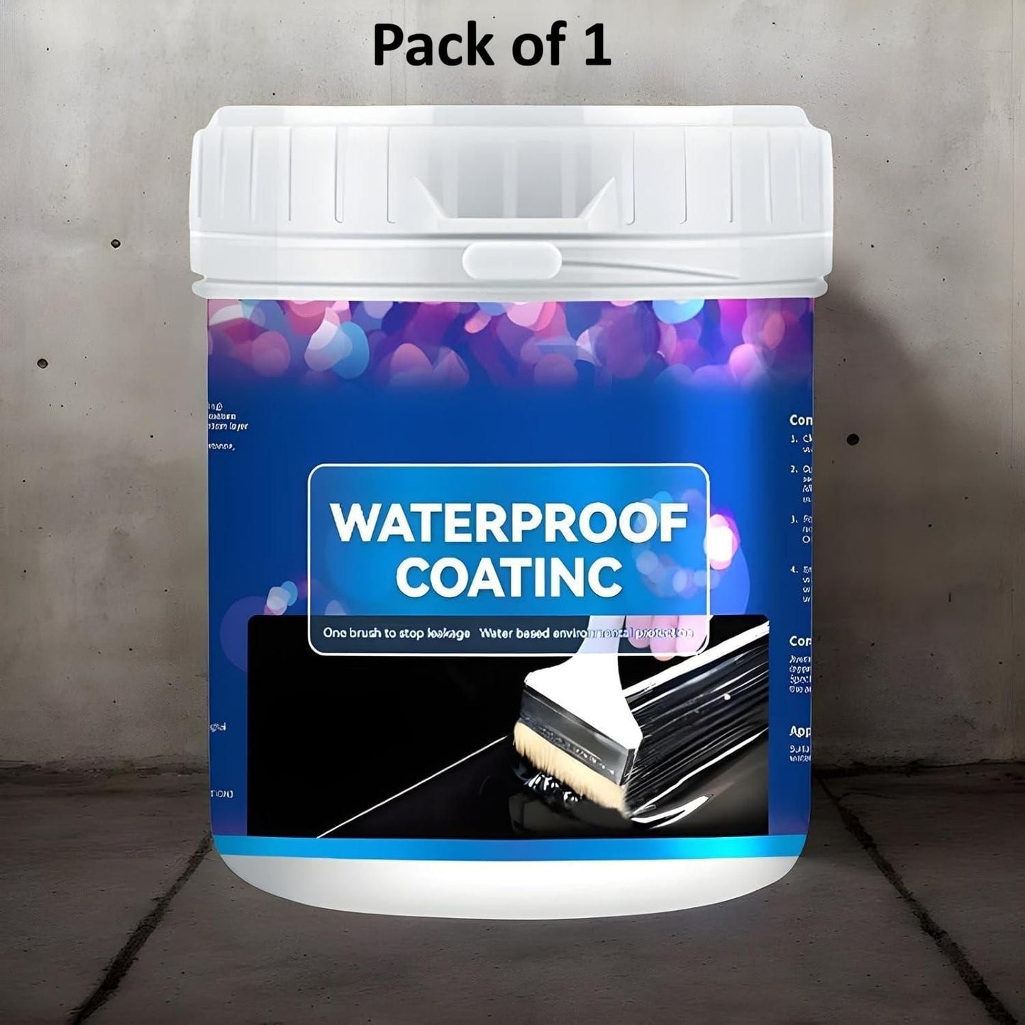 Waterproof Multi-Purpose Polyurethane Coating 200 ml (Pack of 1)
