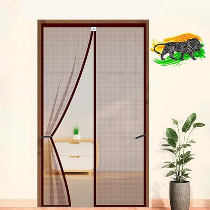 Magic Mesh Magnetic Mosquito Screen Door Net  ( Buy1 Get1 Free Pack Of 2 )