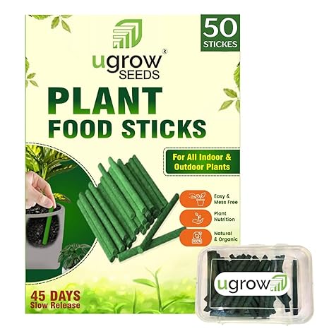 Plant Grow Magic  Fertilizer Sticks For Plants - 50 Stick in 1 pack and Pack of 2 & 4