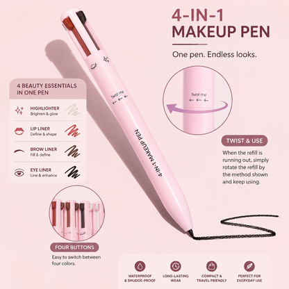 GlamTouchup™ 4-in-1 Makeup Pen
