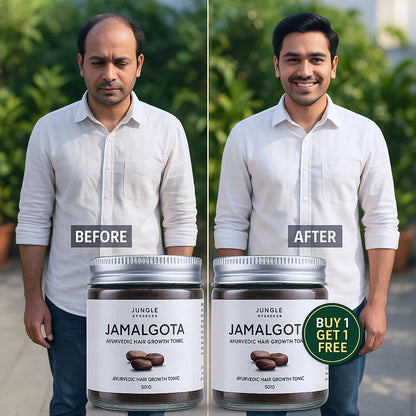 Jamalgota Powder for Hair Growth, Natural Skin & Hair Solution ( Pack Of 2 )