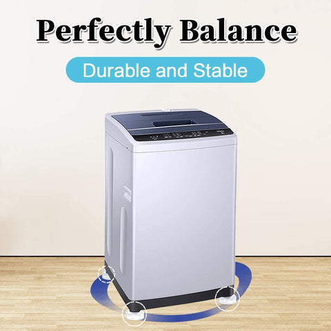 Anti Vibration Pad-Anti-vibration Pads For Washing Machine - 4 Pcs Shock Proof Feet For Washer ? Dryer, Great For Home, Laundry Room, Kitchen, Washer, Dryer, Table, Chair, Sofa, Bed (4 Units)